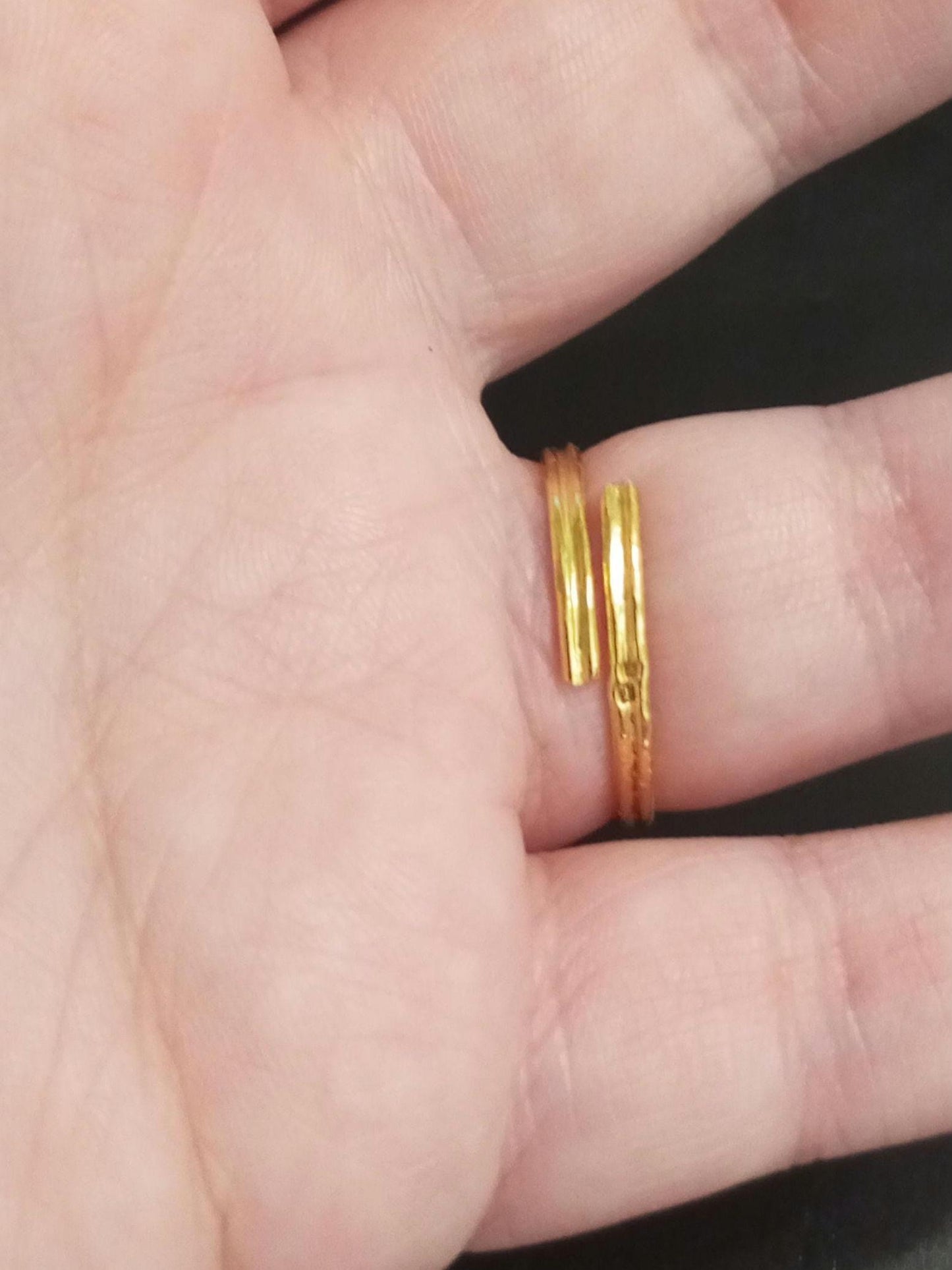 Portuguese Filigree Caramujo Adjustable Gold-Vermeil Ring