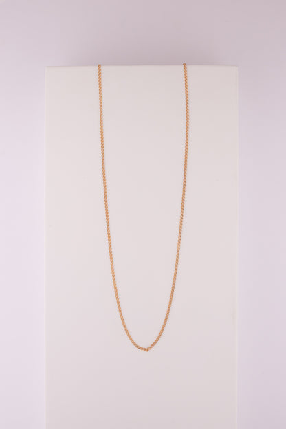 Solid Gold Necklace, Assorted Meshes
