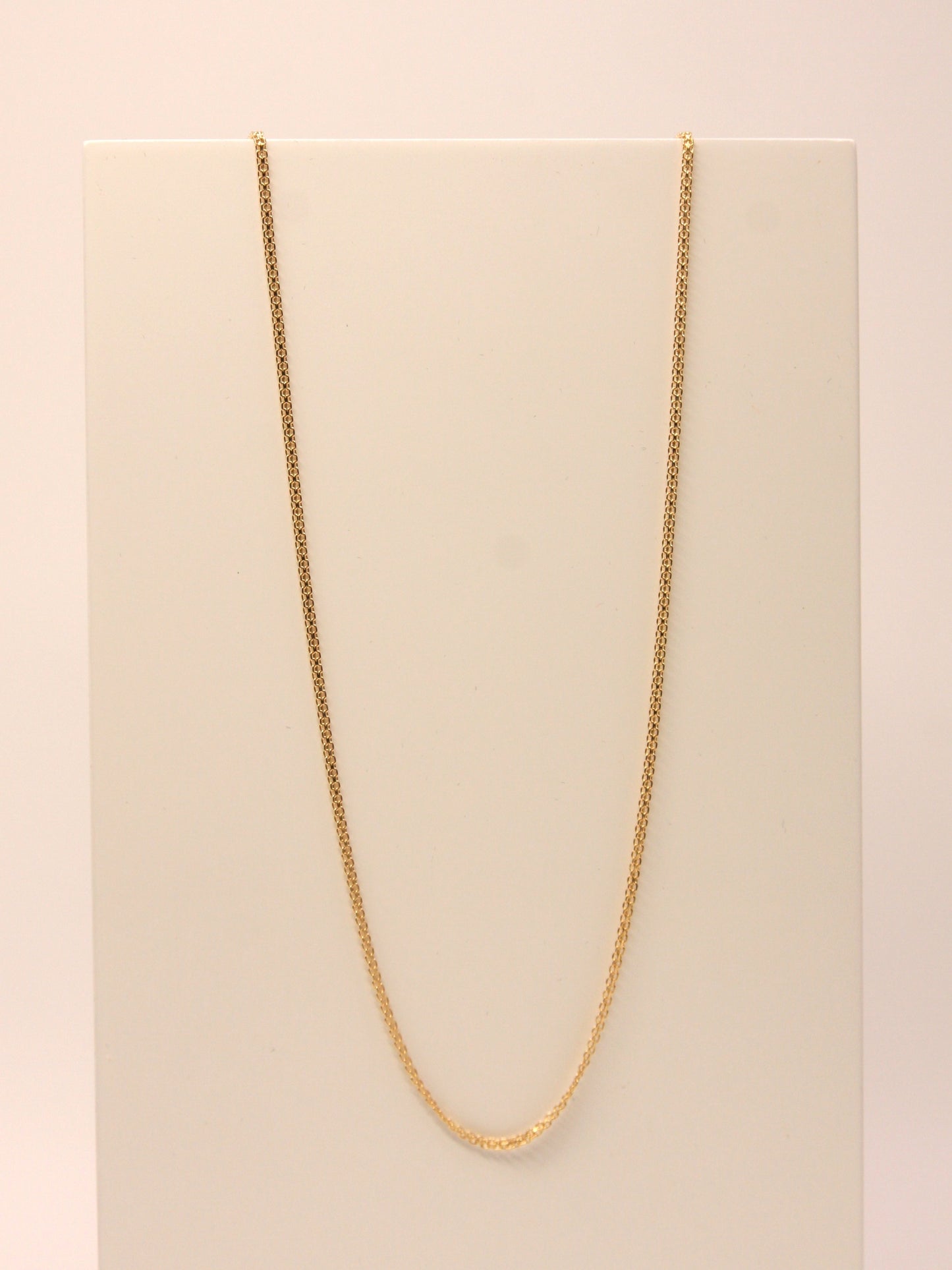 Solid Gold Necklace, Assorted Meshes