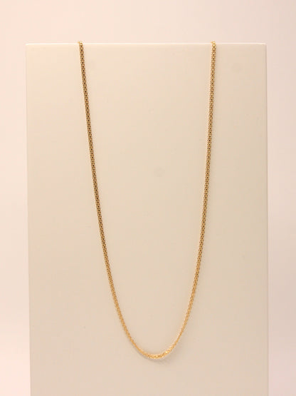 Solid Gold Necklace, Assorted Meshes