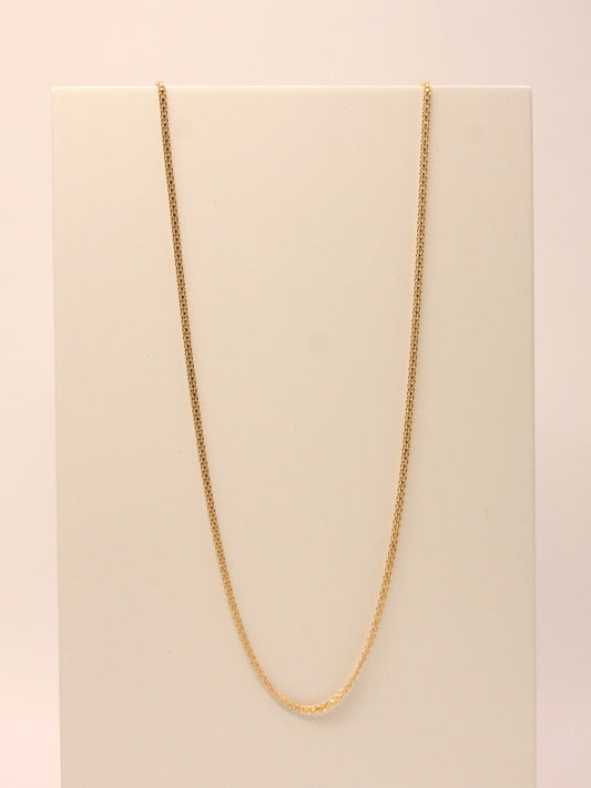 Solid Gold Necklace, Assorted Meshes