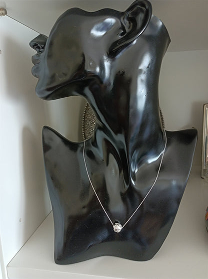 Filigree Silver Necklace Pearl of Viana Necklace, Traditional Jewelry for Her