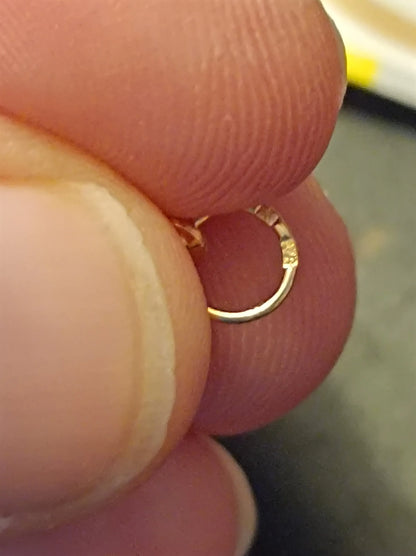 Guardian Angel Portuguese Solid Gold Protection Talisman Pendant