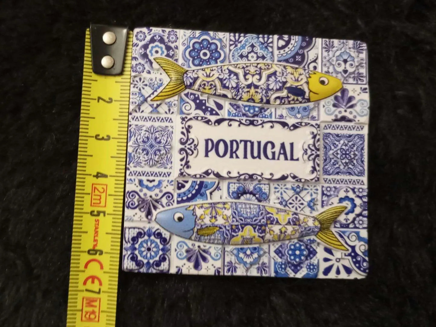 Fridge Magnet Souvenir from Portugal, Portuguese Tiles Fridge Magnet