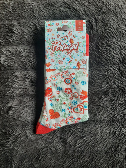 Cotton Socks Souvenir from Portugal