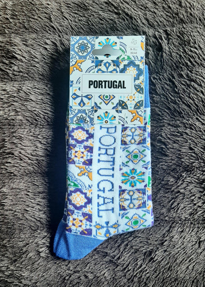 Cotton Socks Souvenir from Portugal