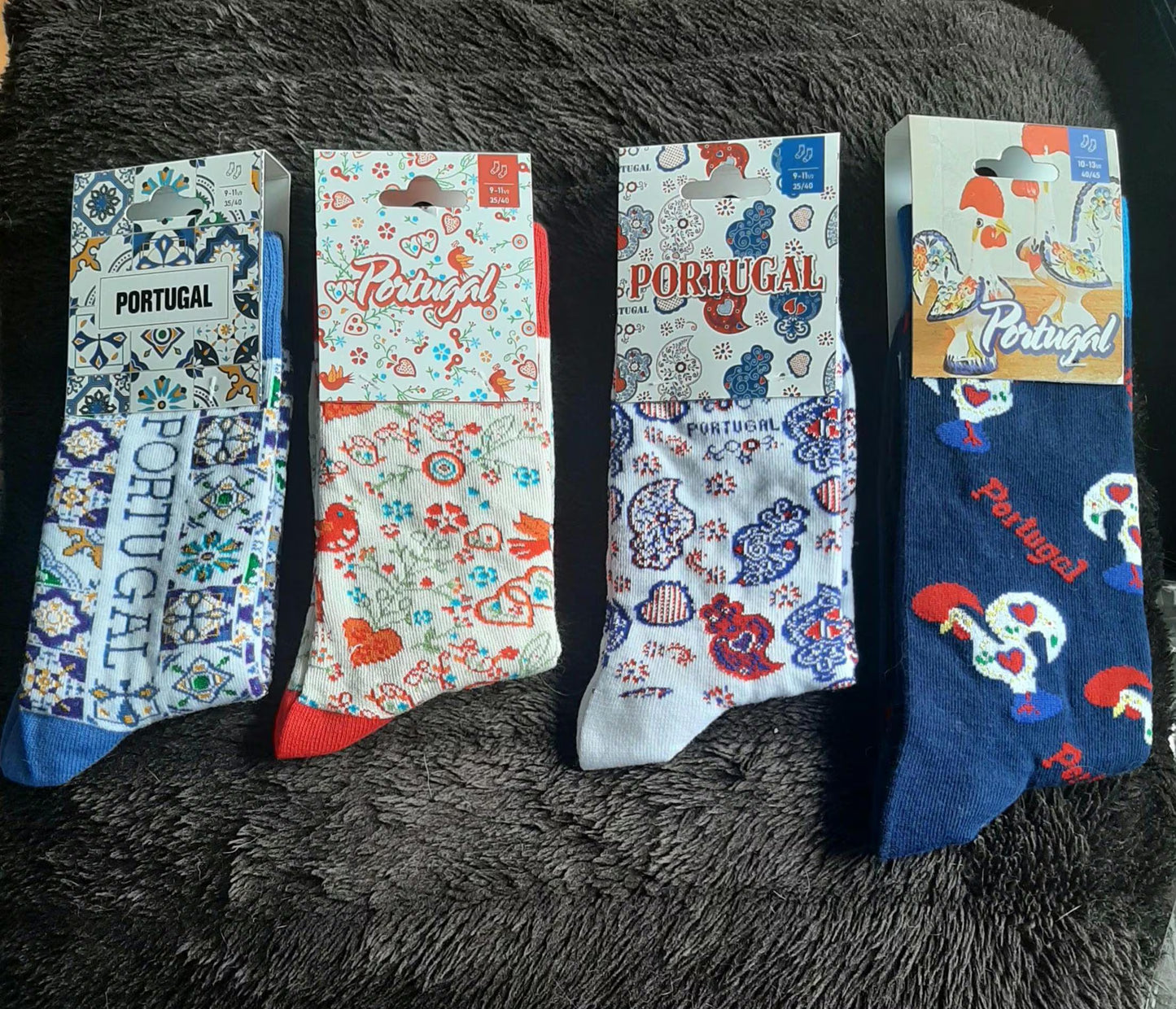 Cotton Socks Souvenir from Portugal
