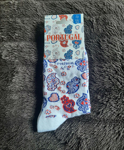 Cotton Socks Souvenir from Portugal