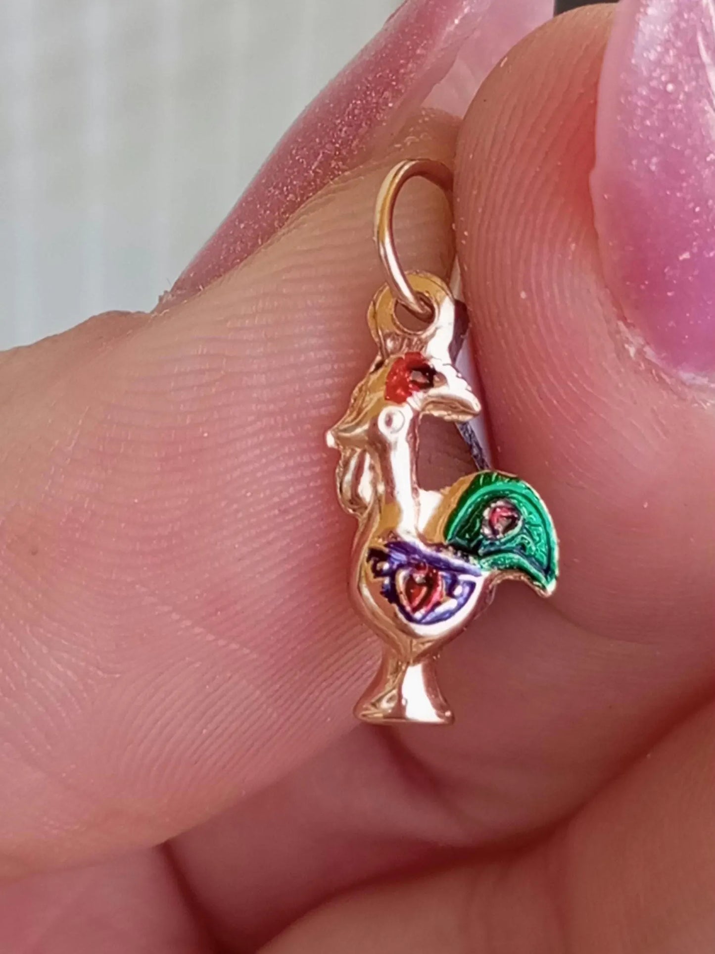 Galo de Barcelos 19.2Kt Solid Gold Pendant