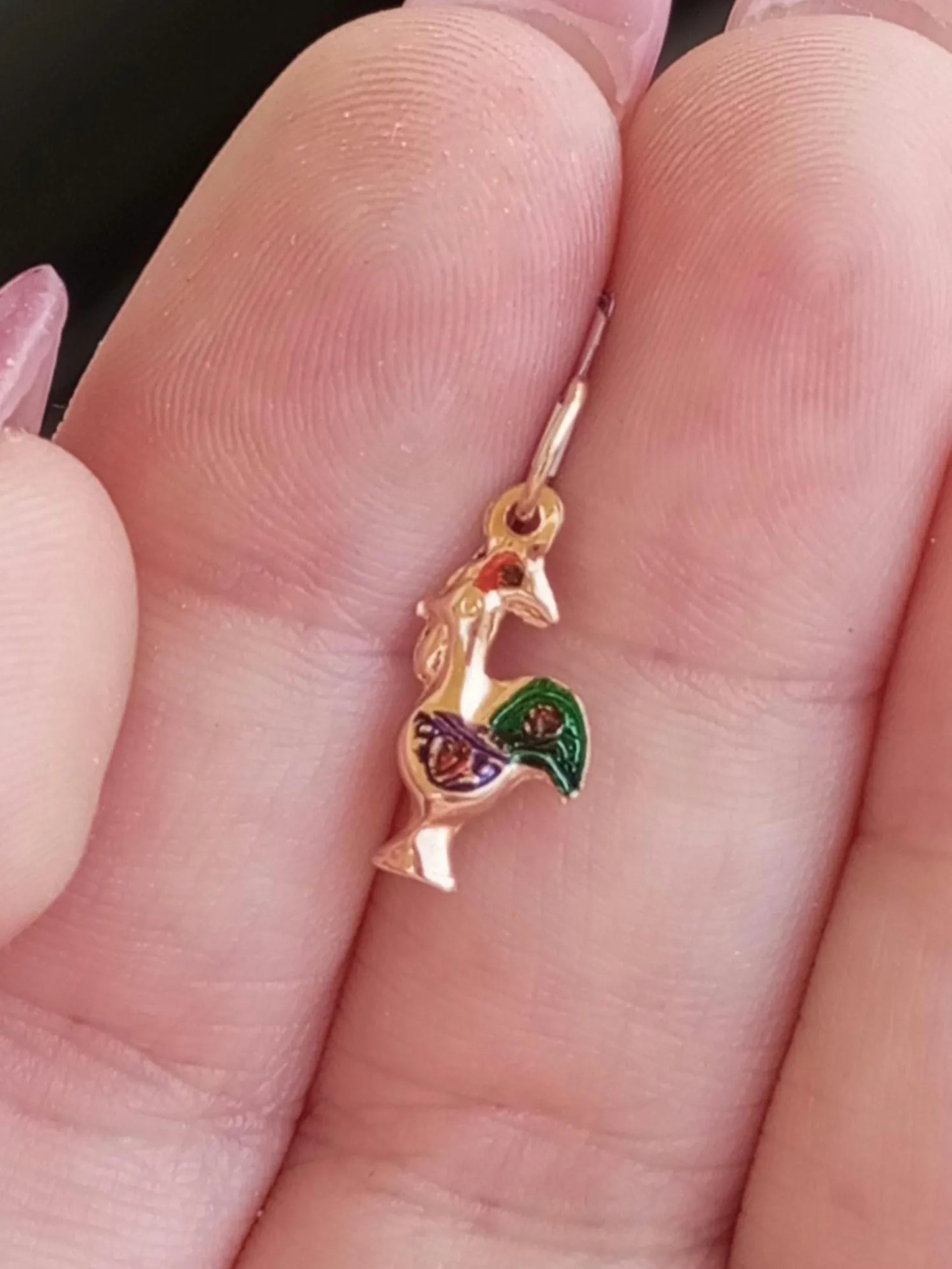 Galo de Barcelos 19.2Kt Solid Gold Pendant