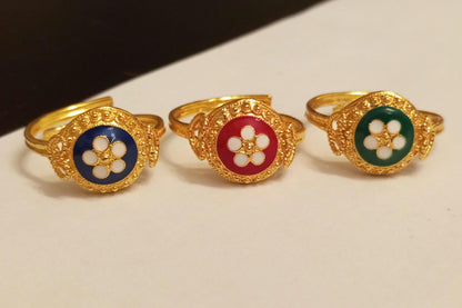 Portuguese Filigree Caramujo Adjustable Gold-Vermeil Ring