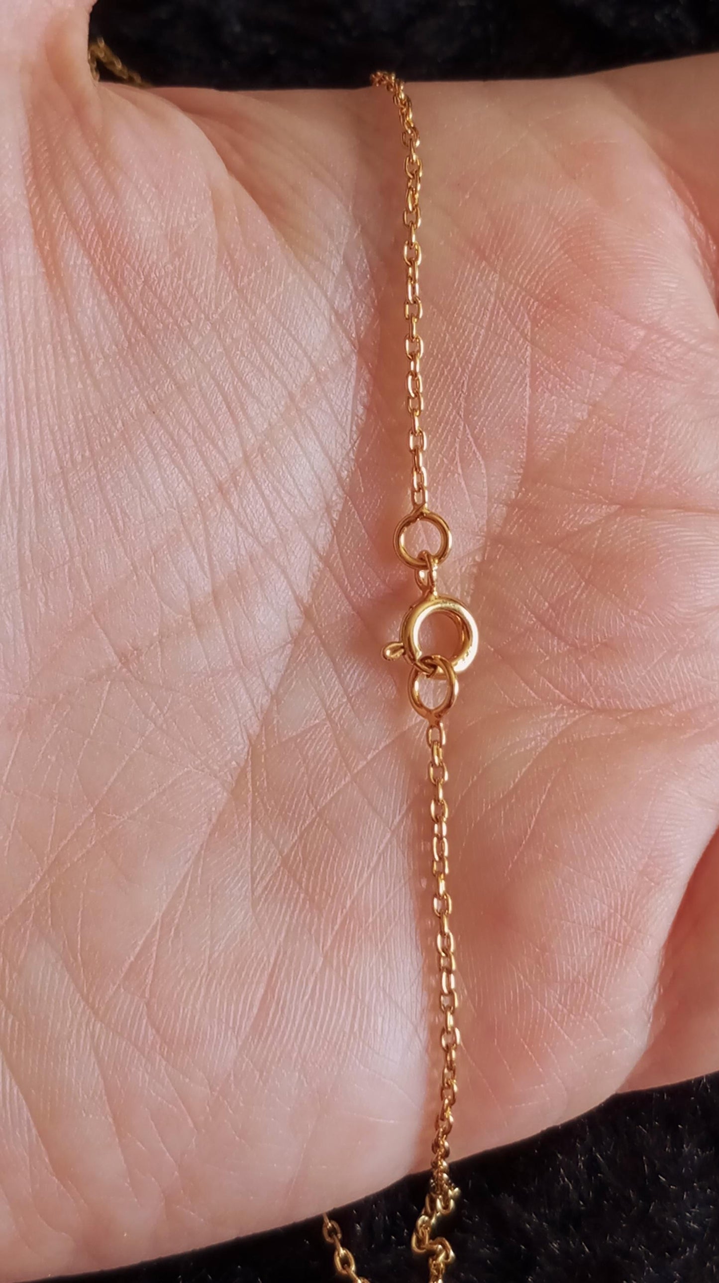 Portuguese Traditional Filigree 5 Caramujos Gold-Vermeil Necklace