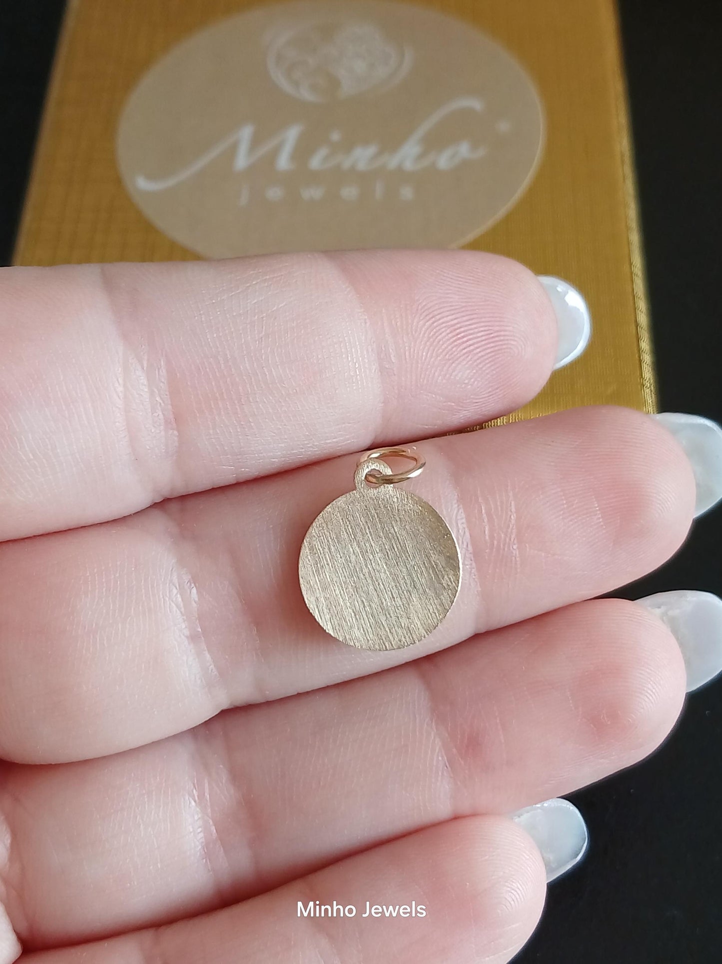 Sterling Silver Gold-Vermeil Pendant Mother's Love Traditional Portuguese Memory Celebration Pendant Gift