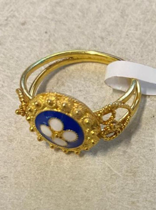 Portuguese Filigree 19.2Kt Gold Caramujo Set
