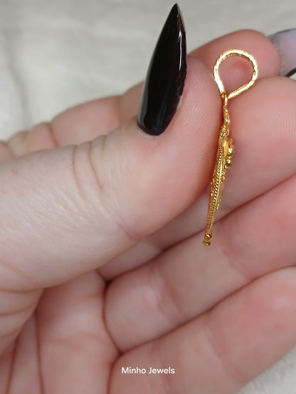 Portuguese Filigree Heart of Viana Gold-Vermeil Pendant