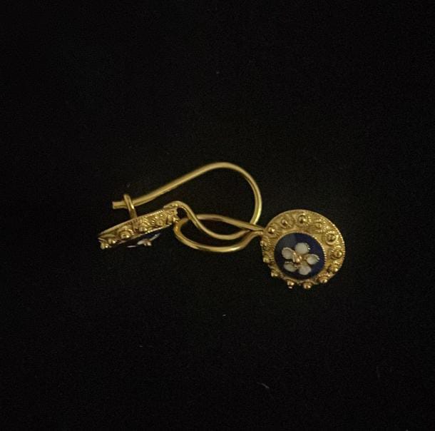 Portuguese Filigree 19.2Kt Gold Caramujo Set